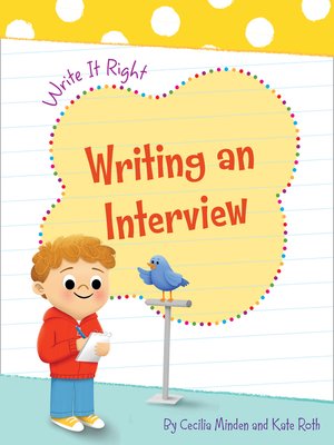 cover image of Writing an Interview